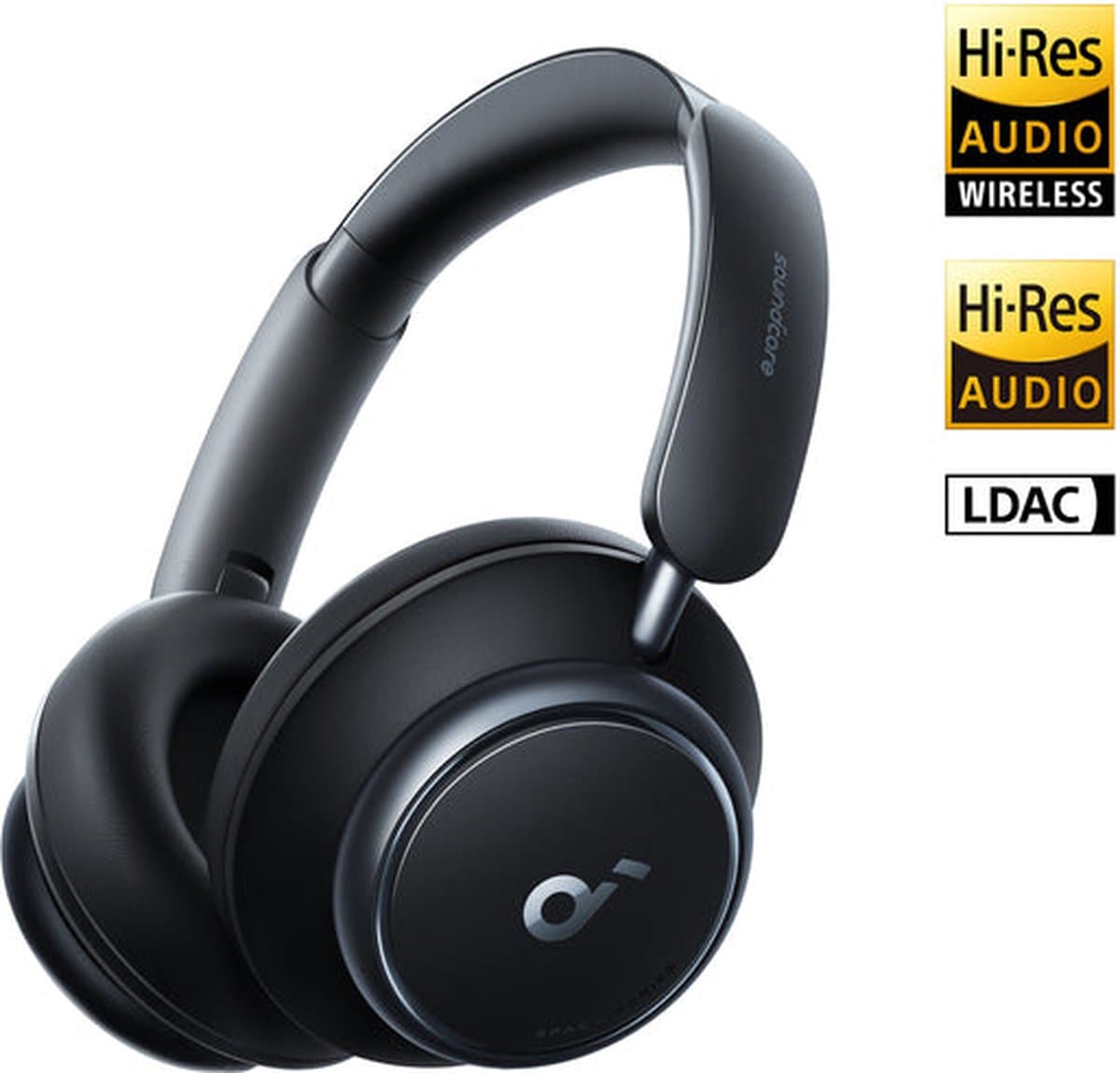 soundcore Space Q45 by Anker - Koptelefoon met actieve ruisonderdrukking - Tot wel 98% minder ruis - 50 u speeltijd - Appbediening - LDAC Hi-Res Wireless Audio - Comfortabel - Duidelijk bellen - Bluetooth 5.3 — afbeelding 1