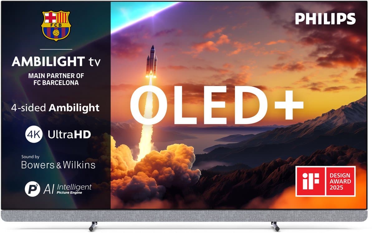 Philips 77OLED910/12 Oled Smart Televisie met Ambilight en 250,= cashback via Philips — afbeelding 1