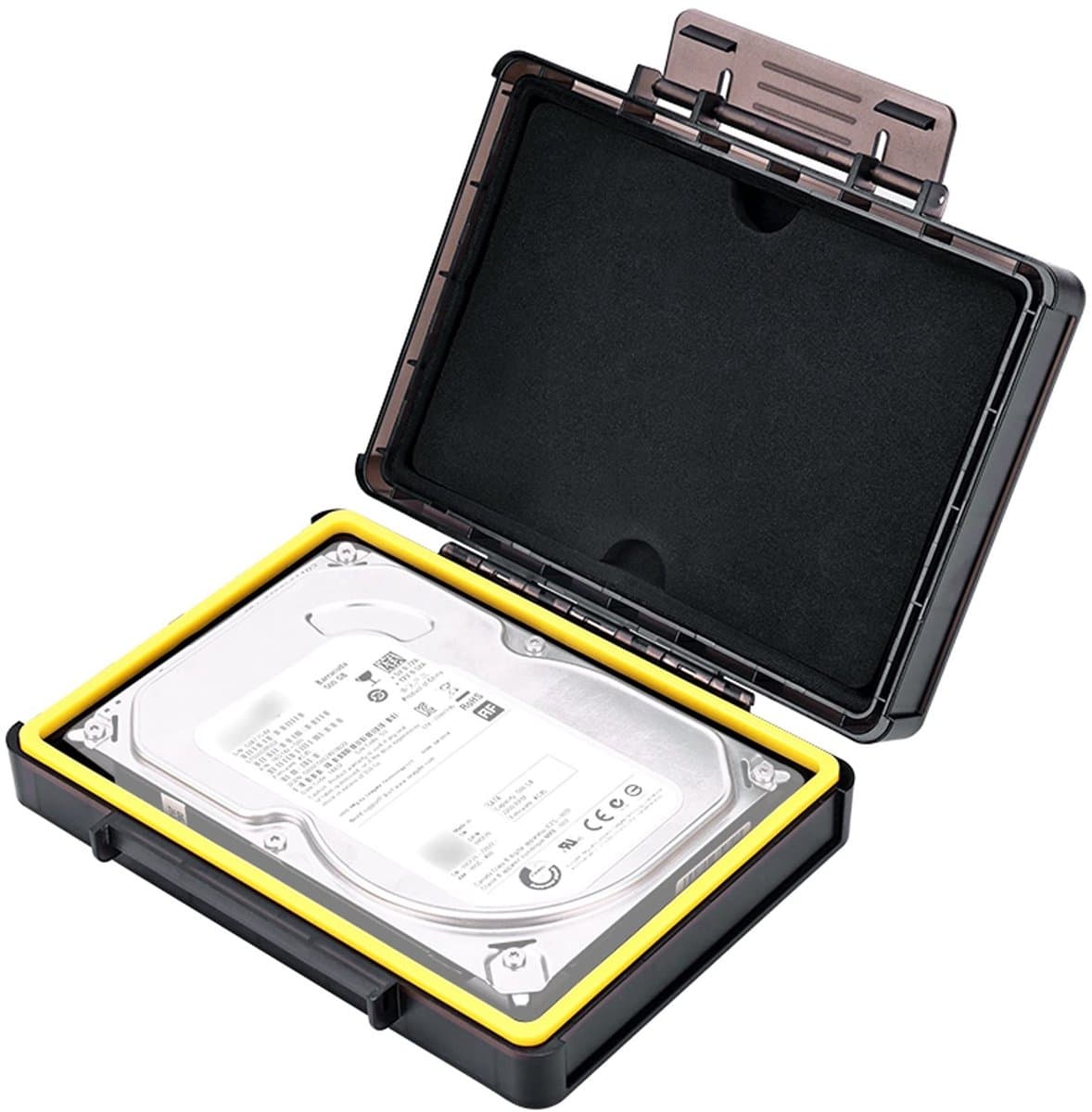 Allecto - Harde Schijf Beschermhoes - Schokbestendig - Robuust 3,5 inch - Stapelbaar en Staand - Antistatisch - Geschikt voor Samsung WD Seagate To.. — afbeelding 1