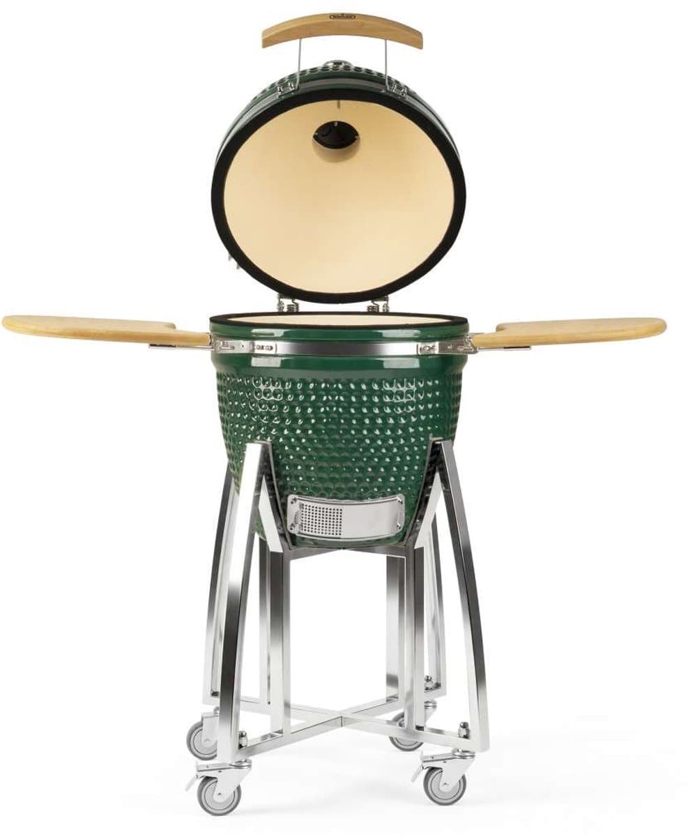 Buccan BBQ - Kamado barbecue - Sunbury Smokey Egg - Extra Large 18" - Glanzend Groen — afbeelding 1