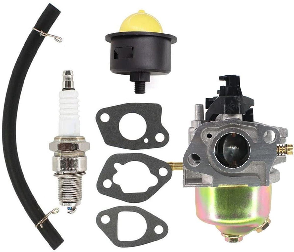 Dailygoods- Carburateur Set - 1x Carburateur - 3x Pakking - 1x Slang - 1x Pomp Primer - 1x Bougie - Grasmaaieronderdelen — afbeelding 1