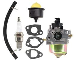 Dailygoods- Carburateur Set - 1x Carburateur - 3x Pakking - 1x Slang - 1x Pomp Primer - 1x Bougie - Grasmaaieronderdelen