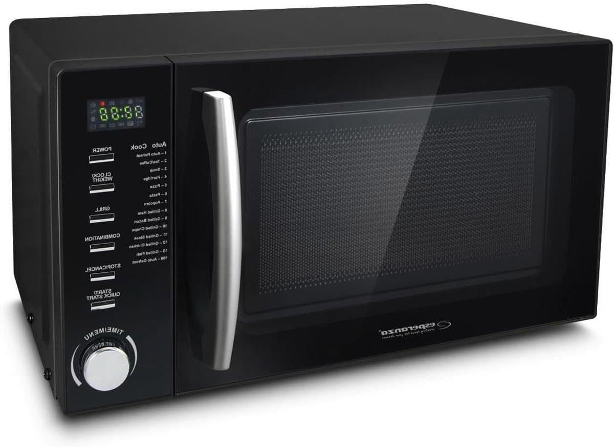 Magnetron Oven - Magnetron Combimagnetron - Snel Eten Opwarmen - Krachtige 1200 Watt - 20 Liter Capaciteit - Zwart — afbeelding 1