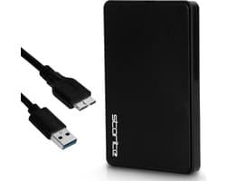 Externe Harde Schijf - Draagbare Opslag - Gegevens Back-up - Ultrasnelle USB 3.0 - 500GB Capaciteit - Zwart