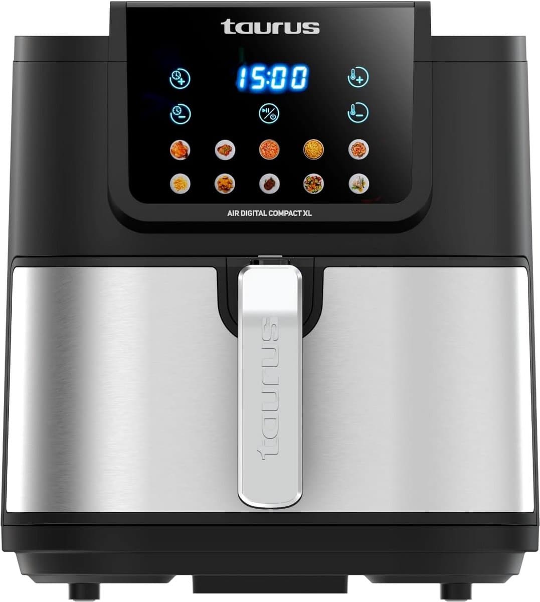 Heteluchtfriteuse - Airfryer XL - Gezond Koken - 8 Programma's - 8 Liter - Zwart — afbeelding 1