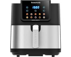Heteluchtfriteuse - Airfryer XL - Gezond Koken - 8 Programma's - 8 Liter - Zwart