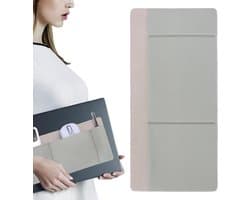 Externe harde schijfhouder, mobiele telefoon organizer met drie vakken, stickerorganizer voor laptop-accessoires voor kaarten, pen, hub, telefoon, batterij, thuis, werk, reizen