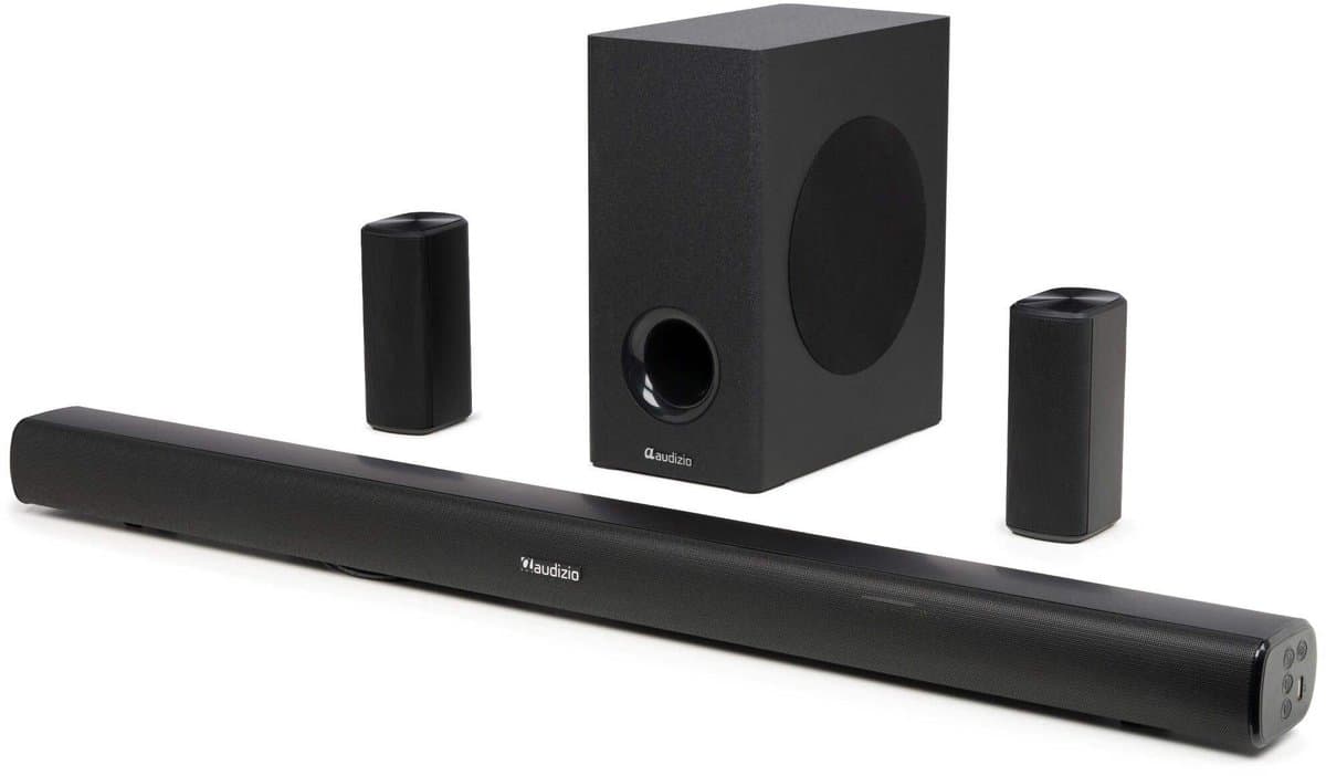 Soundbar - Audizio SB100 - Soundbar met subwoofer - 160W - 5.1 Surround set home cinema - HDMI-ARC - Bluetooth — afbeelding 1