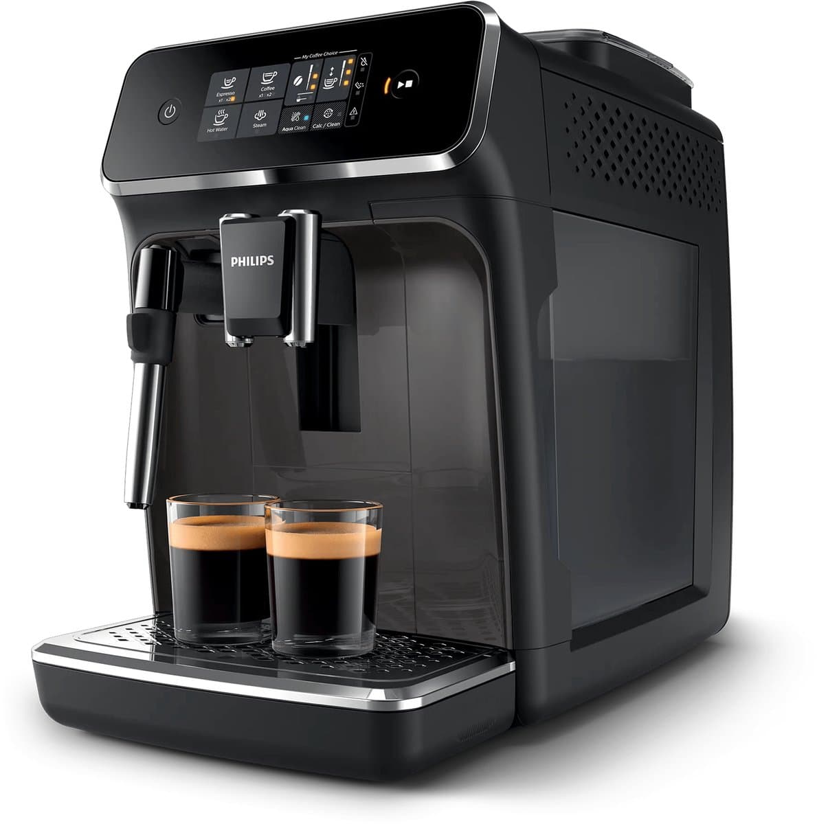 Philips 2200 Serie EP2224/40 - Espressomachine - Zwart/Grijs & RVS — afbeelding 1