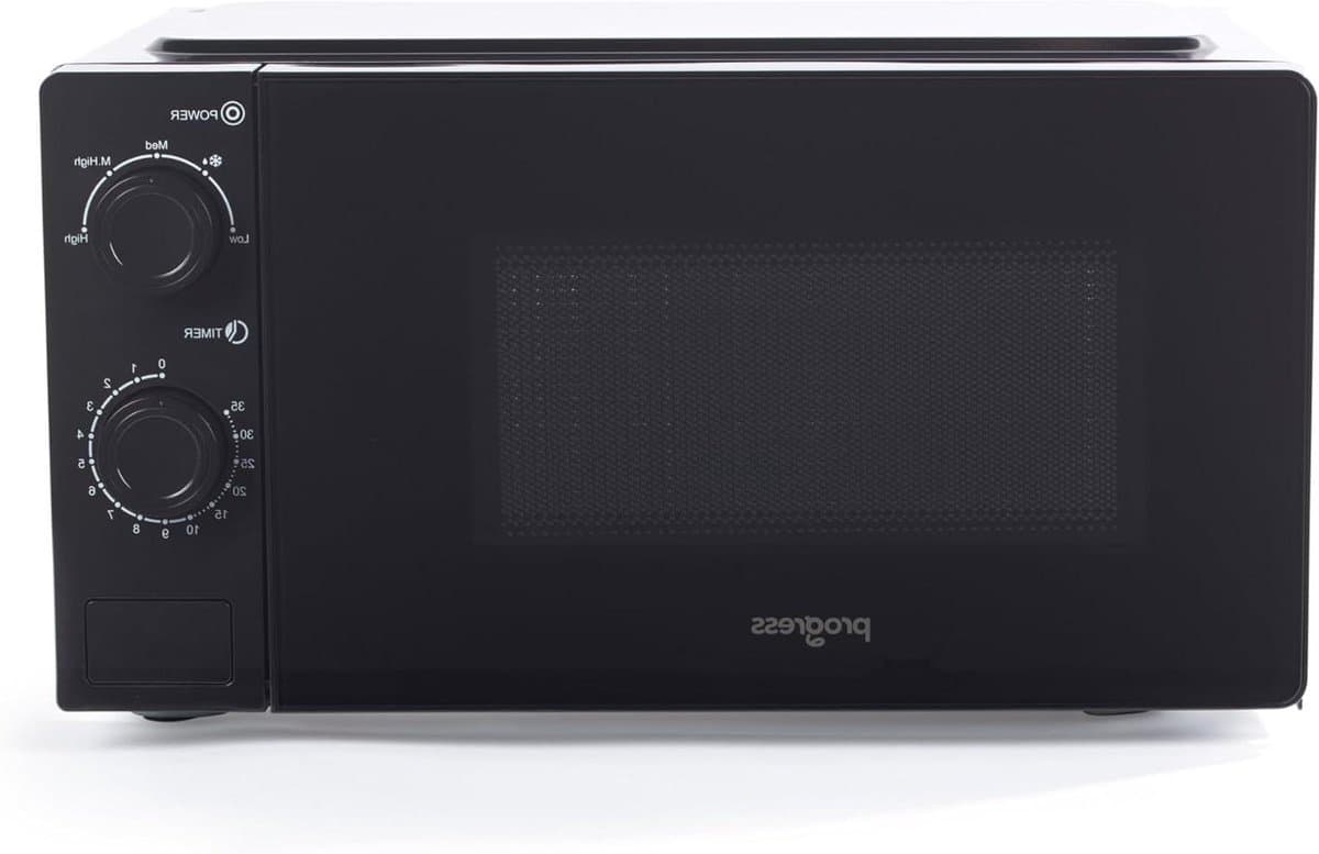 Magnetron Oven - Solo Magnetron - Maaltijden Opwarmen - Handmatige Bediening - 20 Liter - Zwart — afbeelding 1