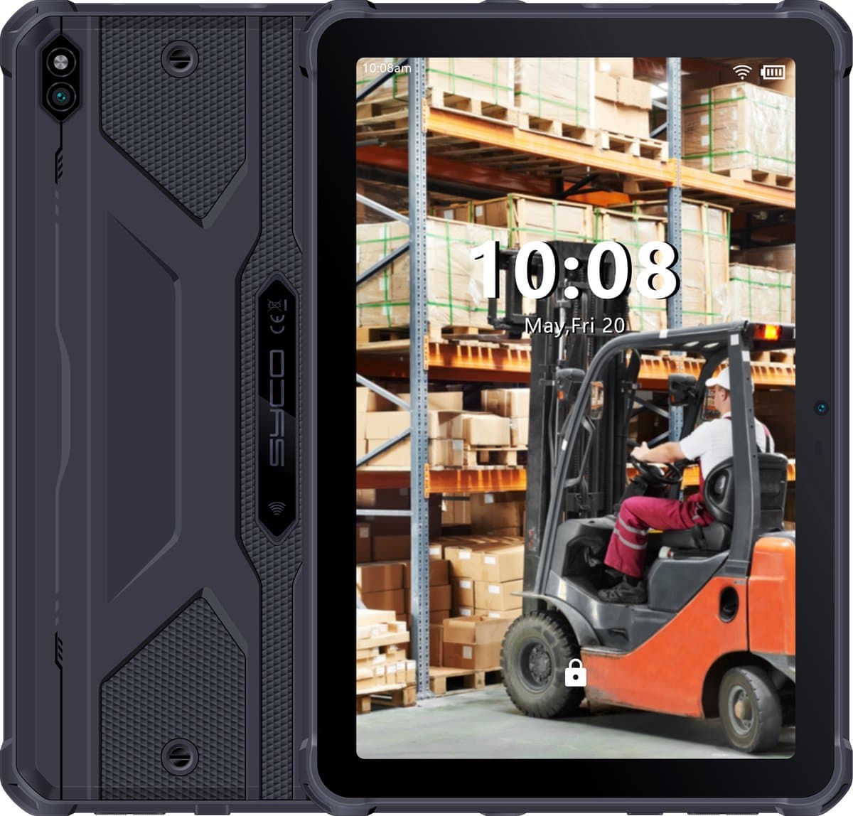 Syco RT-402 4G rugged tablet 10800 mAh Android 14 — afbeelding 1