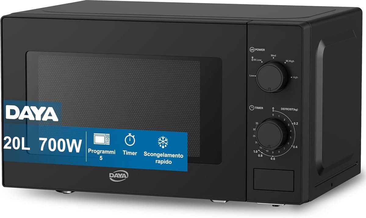 Compacte Magnetron 20 Liter met 5 Programma's en Ontdooifunctie — afbeelding 1