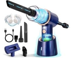 NBAP® Handstofzuiger Draadloos - Auto Stofzuiger - Blauw