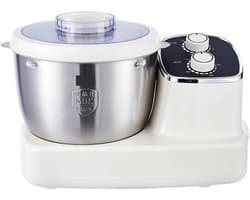 Spiraalmixer - Deegkneder Mixer - Snel Deeg Maken - 1500W Krachtige Motor - 35L Kom - Zilver