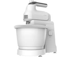 Keukenmixer - Mixer - Bakken en Koken - Zelfnivellerende Kom - 3.5 Liter Capaciteit - Wit