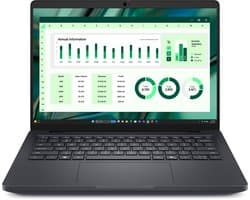 "DELL Pro Max 14 MC14250 Intel Core Ultra 7 265H Mobiel werkstation 35,6 cm (14"") Full HD+ 32 GB LPDDR5x-SDRAM 1 TB SSD NVIDIA RTX PRO 500 Blackwell Wi-Fi 7 (802.11be) Windows 11 Pro US International Zwart"