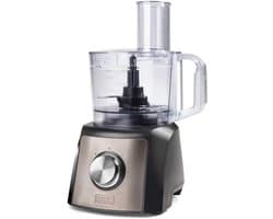Keukenmachine 1200 W met 1,5 L karaf, 8 accessoires en roestvrijstalen afwerking