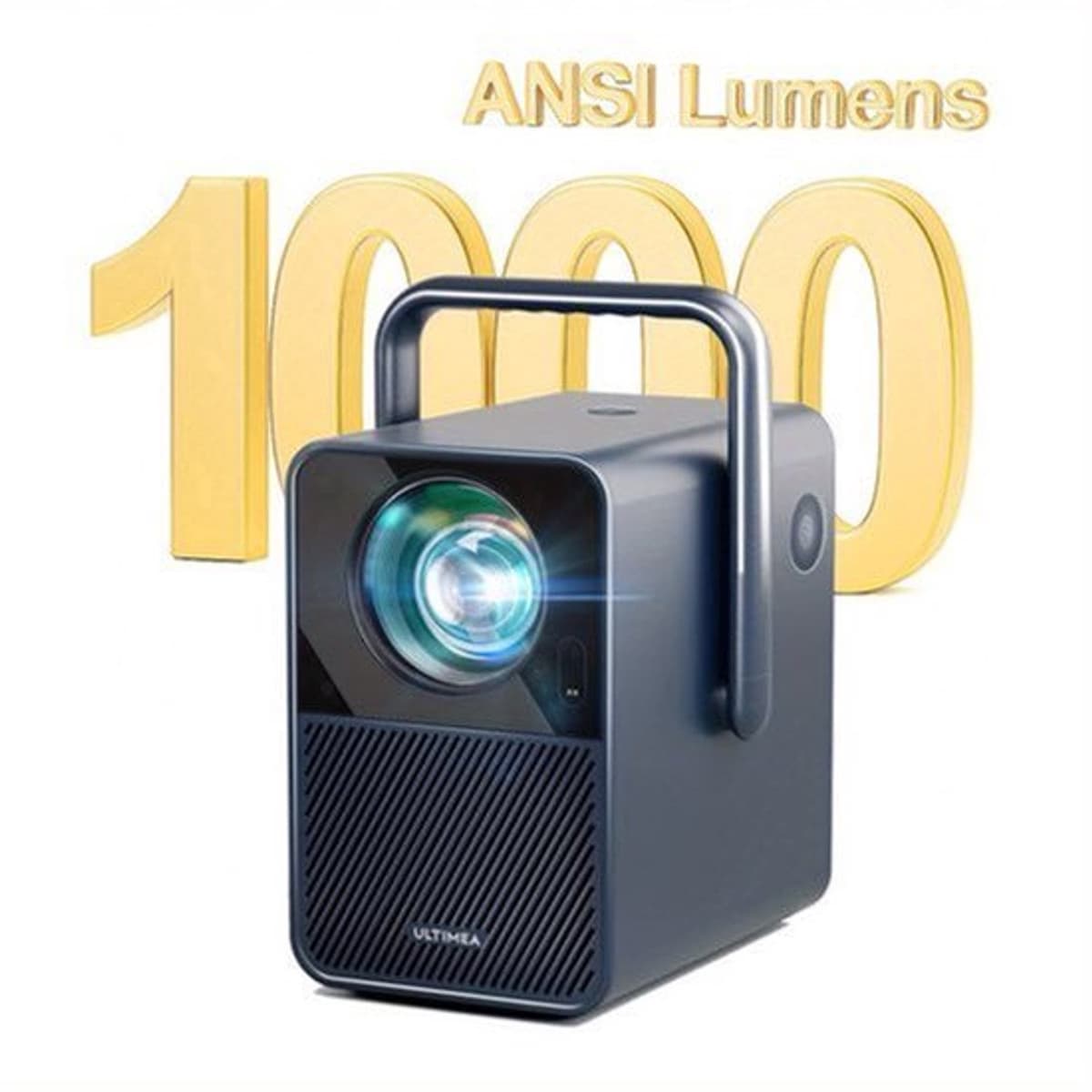 Beamer – Projector – Mini Beamer – Draagbare Beamer – Office Projector – Native Full HD 1080p – 1000 ANSI Lumen – WiFi 5.3 Draadloos — afbeelding 1