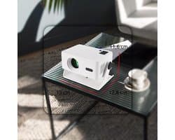 Beamer Draagbare Mini Projector - 150 ANSI Lumen Android 13 - 1280 x 720 HD Resolutie - LED Technologie - Voor Thuisbioscoop En Streaming