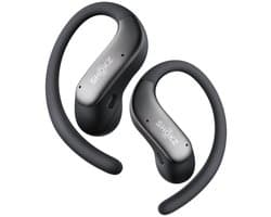 Shokz OpenFit Air 2 - Open-Ear - OpenBass 2.0 - 36 uur batterij - IP55 - Zwart