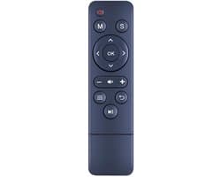 Vervangende afstandsbediening compatibel met TD80W projector, compatibel met V5 5G Mini DLP 1080P wifi-beamer