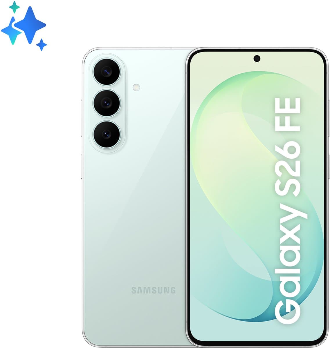 SAMSUNG Galaxy S741 S26 FE DS 8/128 GB Pistache — afbeelding 1