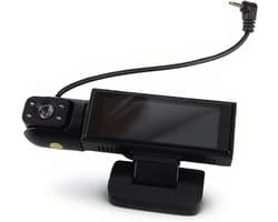 SnelShoppen - 1080P Full HD Dashcam met 3.16-inch Display, 360 Graden Draaibare Lens, Bewegingsdetectie, Achteruitkijkfunctie en Video-opname