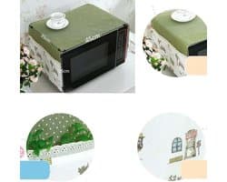 Magnetron Stofkap - Magnetronhoes Beschermhoes - Keuken Beschermen - Opvouwbaar Ruimtebesparend - 45 x 35 x 25 CM - Effen Kleur