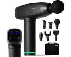 Massage Gun - Spierverlichter Apparaat - Spierherstel Ontspanning - 30 Intensiteitsstanden - 12mm Amplitude - Zwart