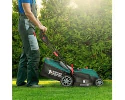 Elektrische Grasmaaier – Elektrische Maaier – Benzinevrije Grasmaaier – Tuinmaaier – Mulchmaaier – 1800 W Motor – 42 cm Maaibreedte