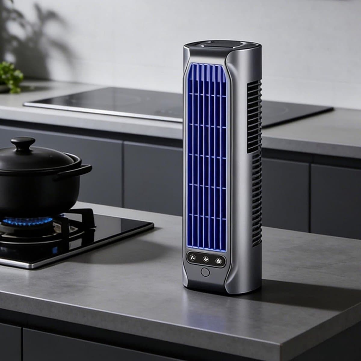 Oplaadbare Wandventilator - 3000mAh Batterij - 3 Stille Snelheden - USB voor Slaapkamer — afbeelding 1