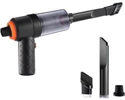 Draadloze Autostofzuiger - Handstofzuiger Blaasfunctie - Auto Interieur Reinigen - Hoog Vermogen Zuigfunctie - 400 Gram - One Color