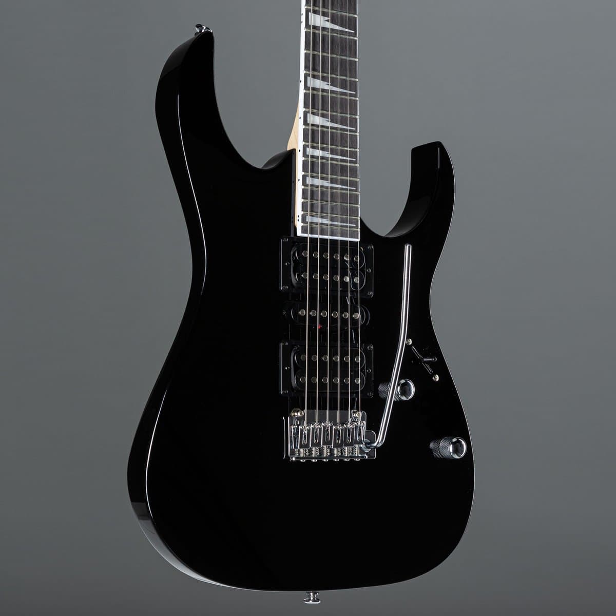 Ibanez GRG170DX‑BKN – GIO Series Elektrische Gitaar – Black Night – HSH Pickups – 24 Frets — afbeelding 1