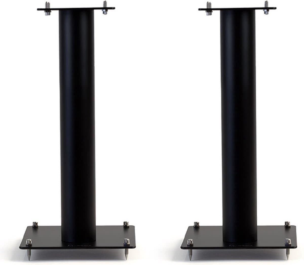 NorStone Stylum 2 zwart zijdeglans Speaker standaard — afbeelding 1