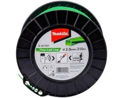Makita maaidraad Vierbladig groen 310 m Ø 2 mm - E-01781