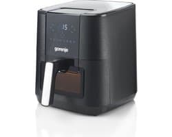 Gorenje AF1350DWB Enkel 5,4 l Vrijstaand 1350 W Heteluchtfriteuse Zwart