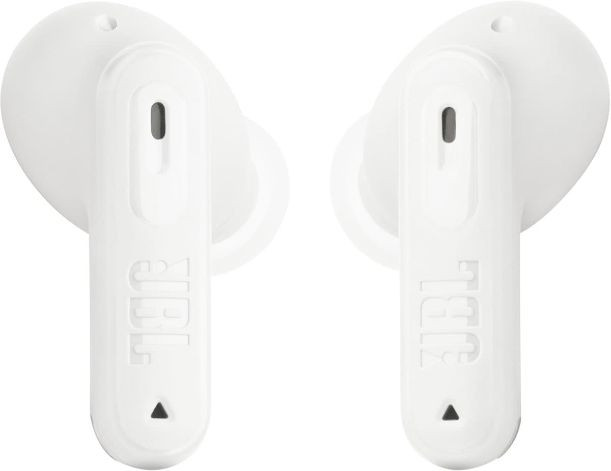JBL Tune Beam 2 - Noise Cancelling Oordopjes - Oortjes Draadloos - Bluetooth - In-ear True Wireless - 48 uur speeltijd - IP54 - Wit — afbeelding 1