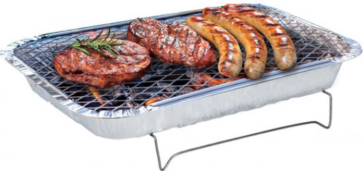 Favorit FAV Wegwerp bbq met staander — afbeelding 1