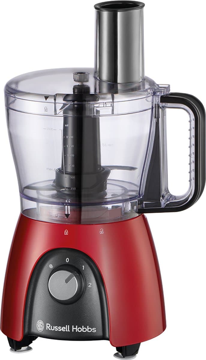 Russell Hobbs Desire Red Foodprocessor - 27110-56 — afbeelding 1