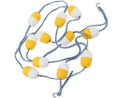 Float Lane Line 5M 7CM PVC Hergebruik Zwembad Veiligheidsscheidingstouw voor Binnenzwembad, Zwembad Drijft Veiligheidsscheidingstouw