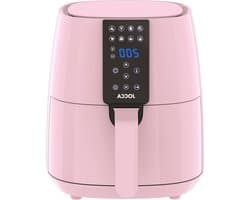 Hete Lucht Frituurpan - Gezond Frituren - Snelle Maaltijden - 12 Voorgeprogrammeerde Menu's - 3.8 Liter - Roze