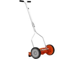 Handmaaier - Grastrimmer Cilinder - Gazon Onderhoud - Precisie Knipsysteem - 35cm Snijdbreedte - Oranje