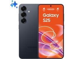 Samsung Galaxy S25 - Smartphone - 5G - 12GB - 512GB - Zwart
