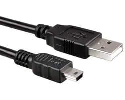 USB Kabel - Verbindingskabel - Externe Schijf - Hoge Snelheid - 3FT - Zwart