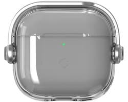Coverzs TPU & PC clear case geschikt voor AirPods 4 - Doorzichtig beschermhoesje - Optimale bescherming