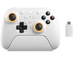 8BitDo Ultimate 2 Wireless 2.4G - PC Windows / Android - White Edition