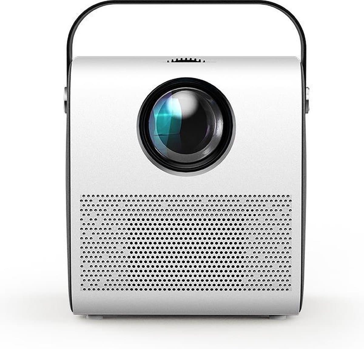 Elementkey BEAM2® - Mini LCD Projector - 3000 Lumen - Bluetooth - 6W Speakers - Home Cinema Beamer - Draagbaar - Wit — afbeelding 1