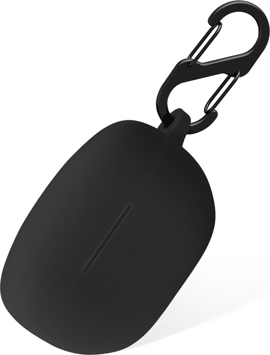 YONO Soft Case geschikt voor Sony WF-1000XM5 - Hoesje met Clip - Zwart — afbeelding 1