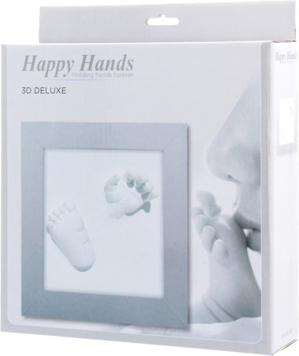 Happy Hands 3D Deluxe Voet- en Handafdruk — afbeelding 1