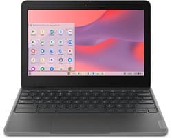 Lenovo 100e Chromebook Gen 4 MediaTek 520 29,5 cm (11.6") HD 4 GB LPDDR4x-SDRAM 32 GB eMMC Wi-Fi 6 (802.11ax) ChromeOS Engels Grijs